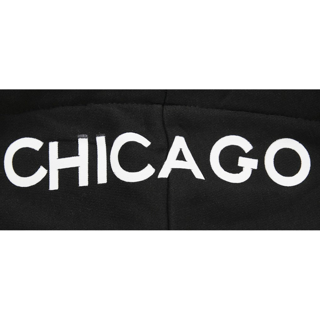Chicago Bulls Pro Standard Women's 2023/24 City Edition Cropped Pullover Hoodie Black - NBA