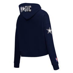 Orlando Magic Pro Standard Women's 2023/24 City Edition Cropped Pullover Hoodie Navy - NBA