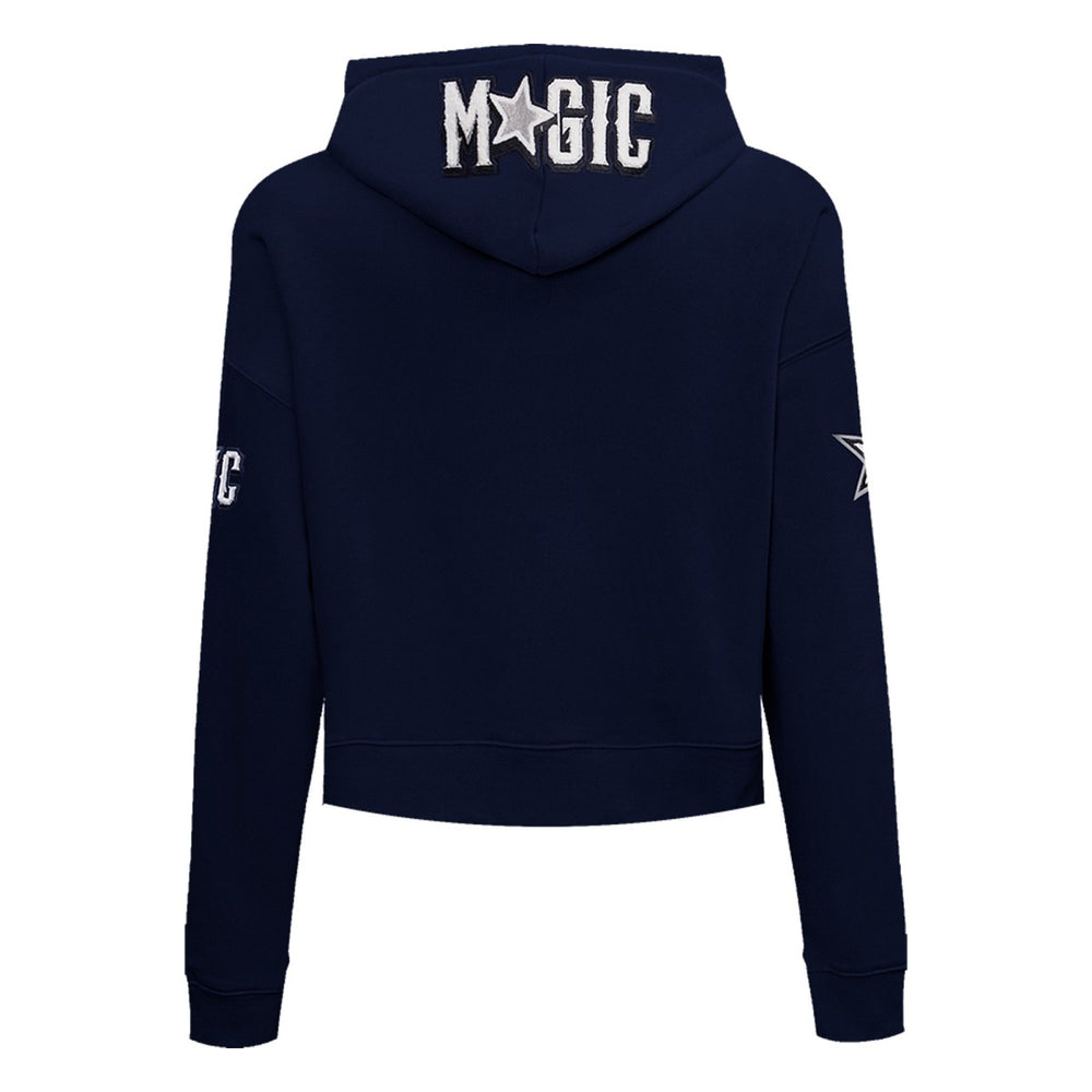 Orlando Magic Pro Standard Women's 2023/24 City Edition Cropped Pullover Hoodie Navy - NBA