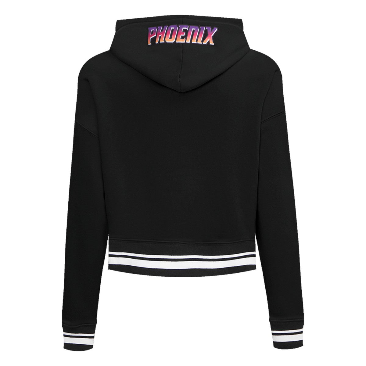 Phoenix Suns Pro Standard Women's 2023/24 City Edition Cropped Pullover Hoodie Black - NBA