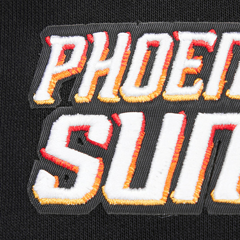 Phoenix Suns Pro Standard Women's 2023/24 City Edition Cropped Pullover Hoodie Black - NBA