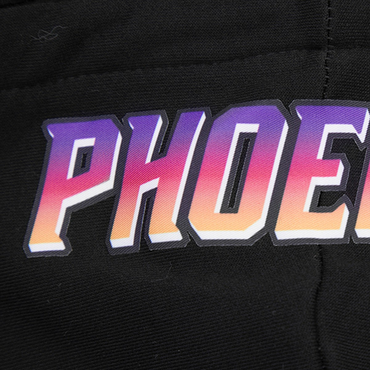 Phoenix Suns Pro Standard Women's 2023/24 City Edition Cropped Pullover Hoodie Black - NBA