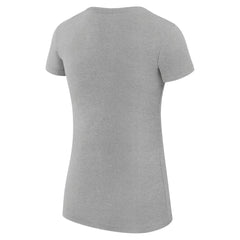 Oklahoma City Thunder G-III 4Her by Carl Banks Women's Super-Slim Fit Lightweight Basketball Girls T-Shirt Heather Gray - NBA