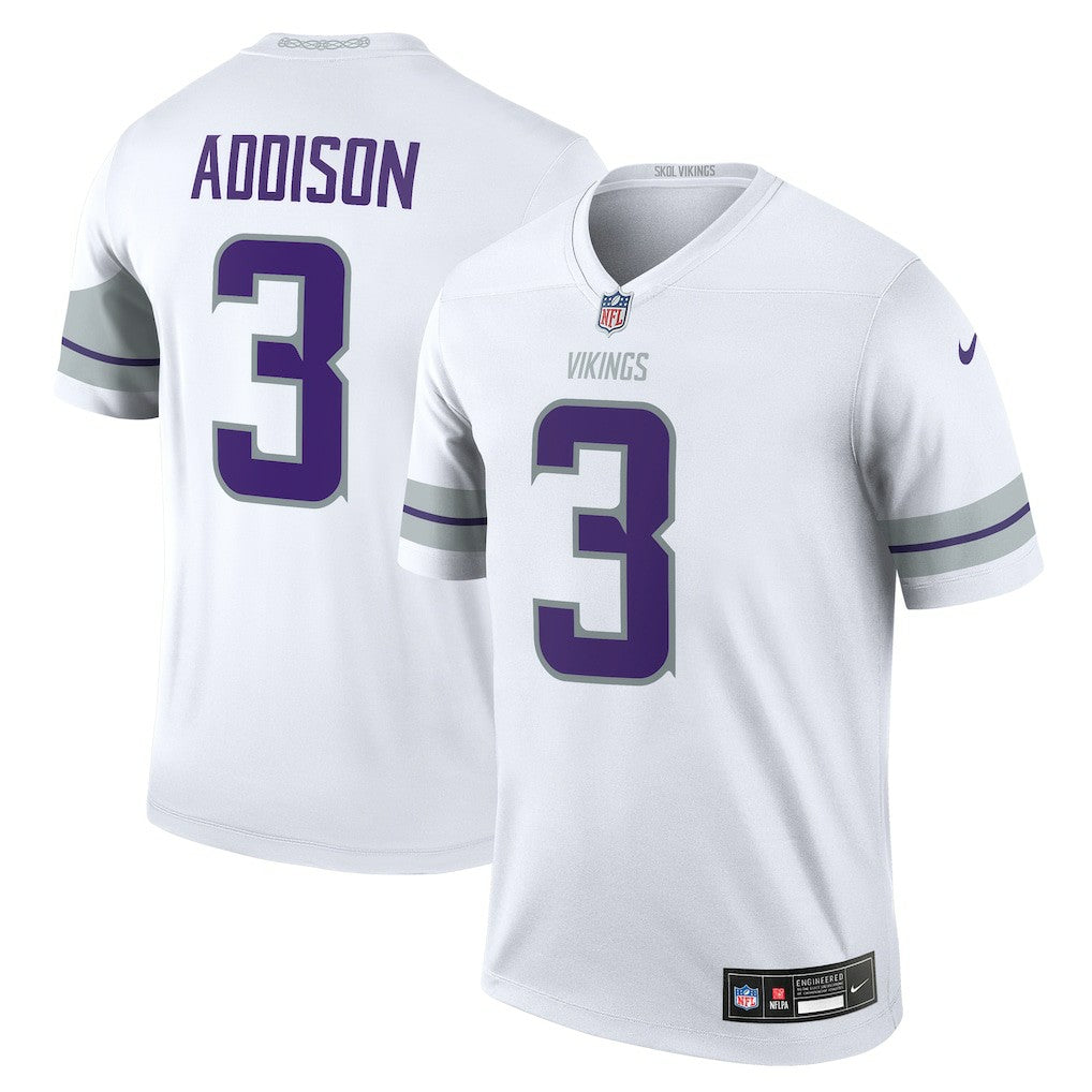 Jordan Addison Minnesota Vikings Legend Player Performance Top White | Nike for Sale