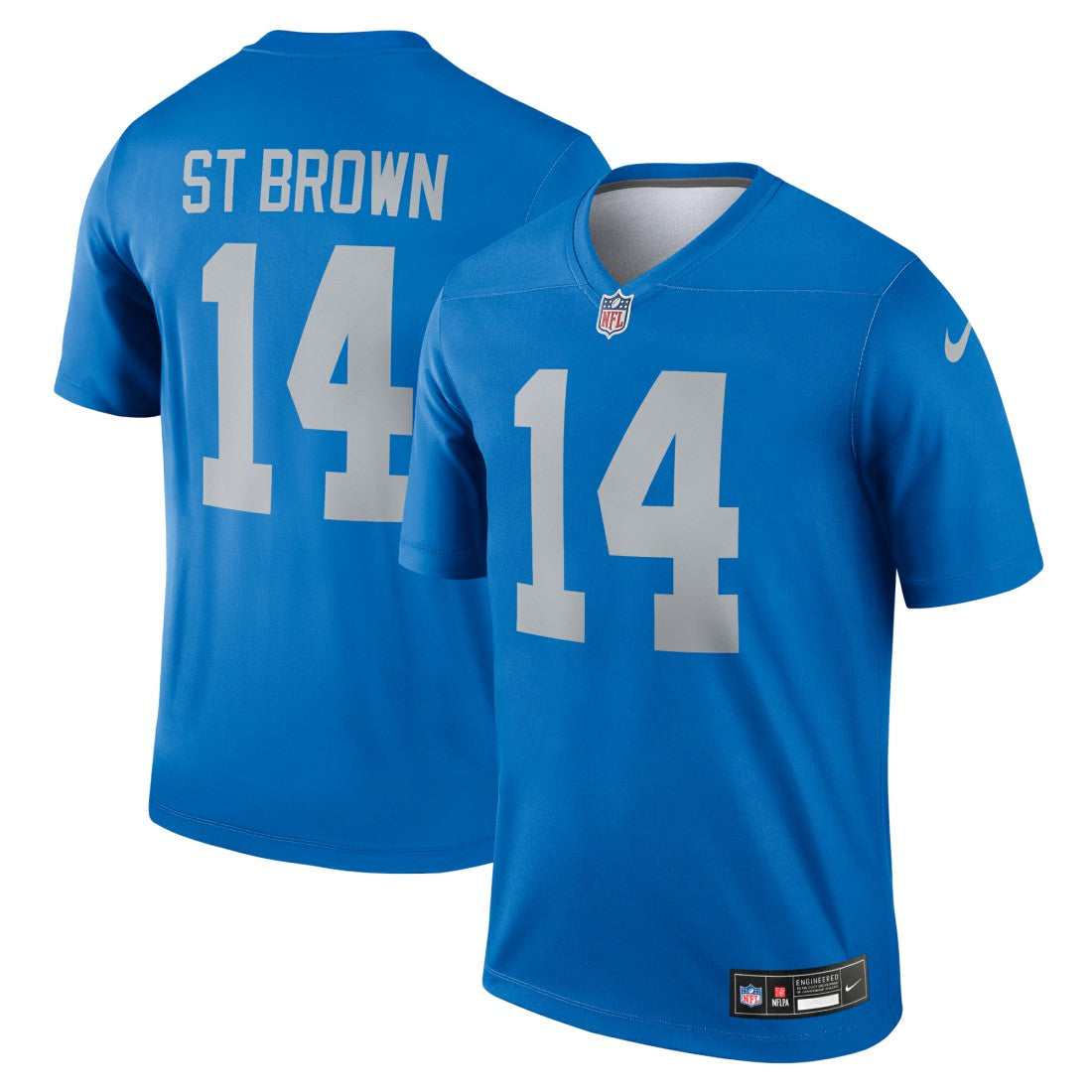 Amon-Ra St. Brown Detroit Lions Legend Player Performance Top Blue | Nike for Sale