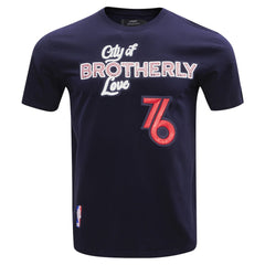 Philadelphia 76ers Pro Standard 2023 City Edition T-Shirt Navy - NBA