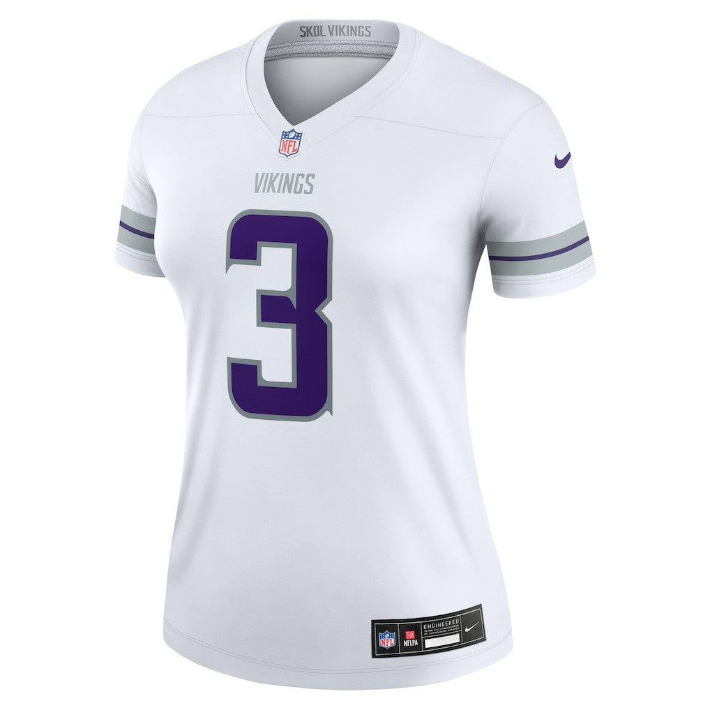 Jordan Addison Minnesota Vikings Women's Alternate Legend Player Performance Top White | Nike for Sale