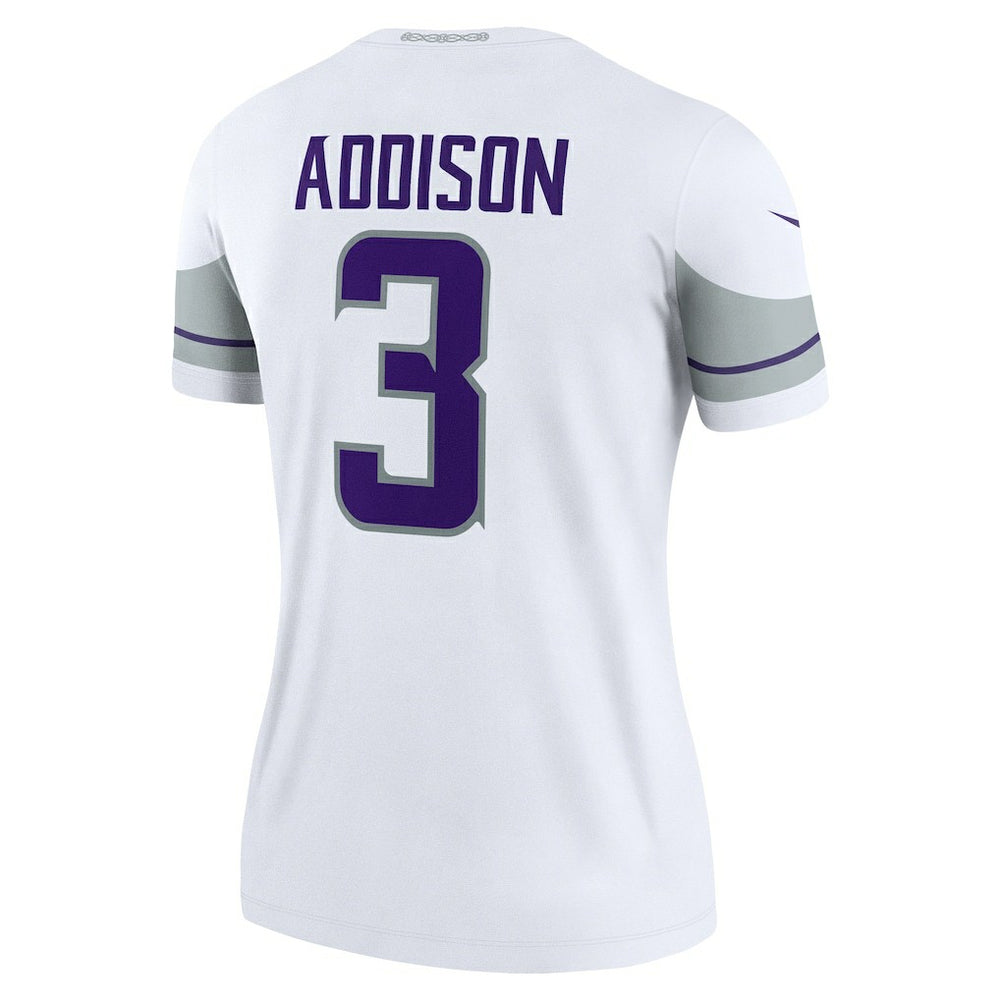 Jordan Addison Minnesota Vikings Women's Alternate Legend Player Performance Top White | Nike for Sale