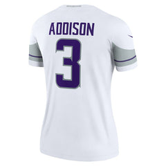 Jordan Addison Minnesota Vikings Women's Alternate Legend Player Performance Top White | Nike for Sale