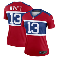 Jalin Hyatt New York Giants Women's Alternate Legend Player Performance Top Red | Nike for Sale