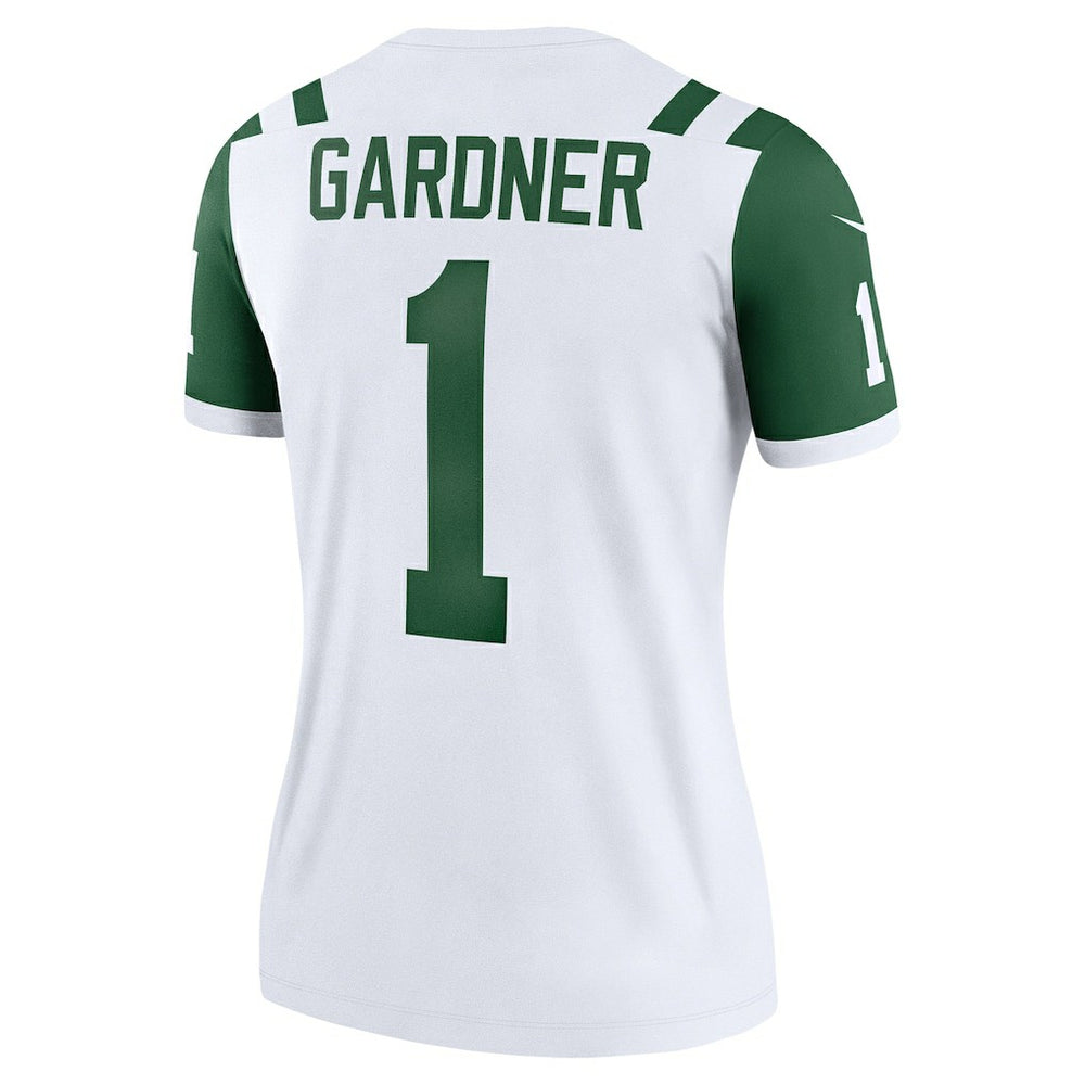 Ahmad Sauce Gardner New York Jets Women's Alternate Legend Player Performance Top Classic Alternate White | Nike for Sale
