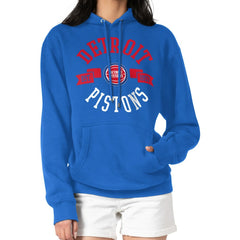 Detroit Pistons G-III 4Her by Carl Banks Women's City Pullover Hoodie Blue - NBA