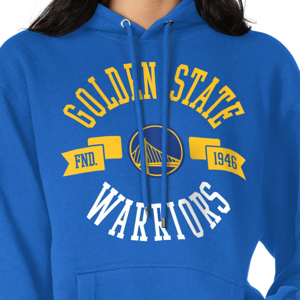 Golden State Warriors G-III 4Her by Carl Banks Women's City Pullover Hoodie Royal - NBA