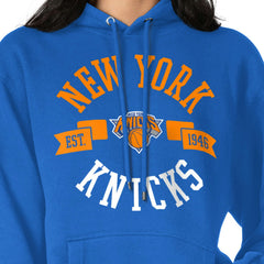 New York Knicks G-III 4Her by Carl Banks Women's City Pullover Hoodie Blue - NBA