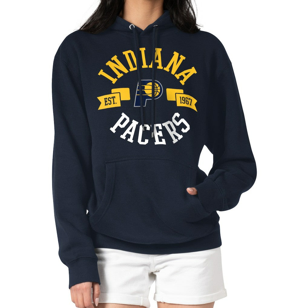 Indiana Pacers G-III 4Her by Carl Banks Women's City Pullover Hoodie Navy - NBA