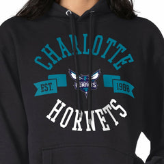 Charlotte Hornets G-III 4Her by Carl Banks Women's City Pullover Hoodie Black - NBA