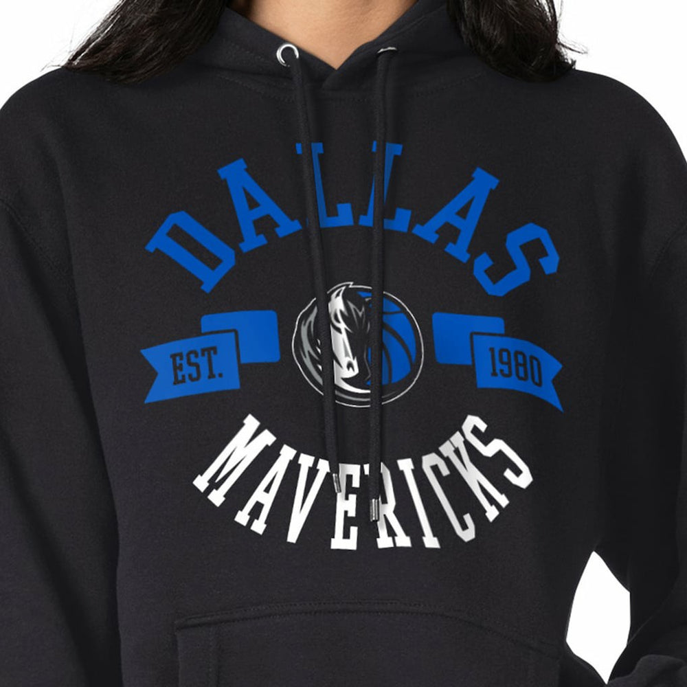 Dallas Mavericks G-III 4Her by Carl Banks Women's City Pullover Hoodie Black - NBA