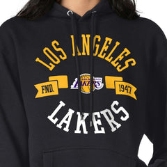 Los Angeles Lakers G-III 4Her by Carl Banks Women's City Pullover Hoodie Black - NBA