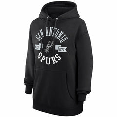 San Antonio Spurs G-III 4Her by Carl Banks Women's City Pullover Hoodie Black - NBA
