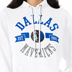 Dallas Mavericks G-III 4Her by Carl Banks Women's City Pullover Hoodie White - NBA