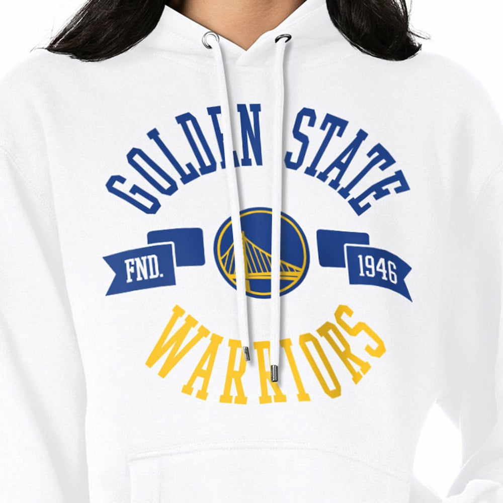 Golden State Warriors G-III 4Her by Carl Banks Women's City Pullover Hoodie White - NBA