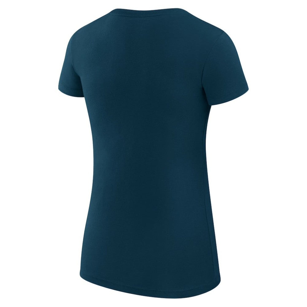 Nashville Predators G-III 4Her by Carl Banks Women's Super-Slim Fit Lightweight Team Sport T-Shirt - Navy - NHL