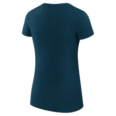 Vancouver Canucks G-III 4Her by Carl Banks Women's Super-Slim Fit Lightweight Team Sport T-Shirt - Navy - NHL