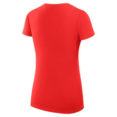 Florida Panthers G-III 4Her by Carl Banks Women's Super-Slim Fit Lightweight Graphic V-Neck T-Shirt - Red - NHL