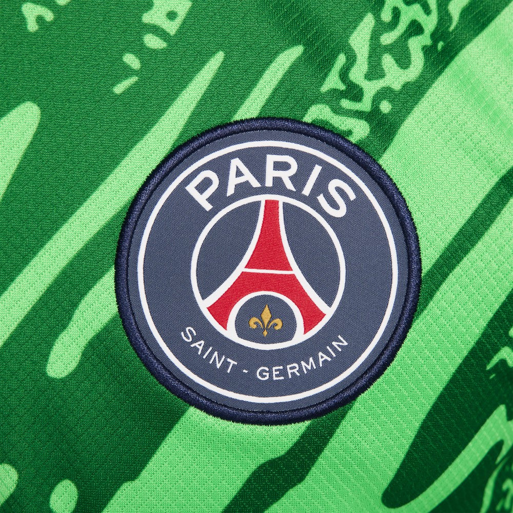 Paris Saint-Germain 2024/25 Goalkeeper Replica Stadium Long Sleeve Jersey Green | Nike Sale