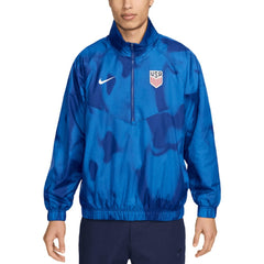 USMNT Windrunner Anorak Half-Zip Jacket Royal | Nike