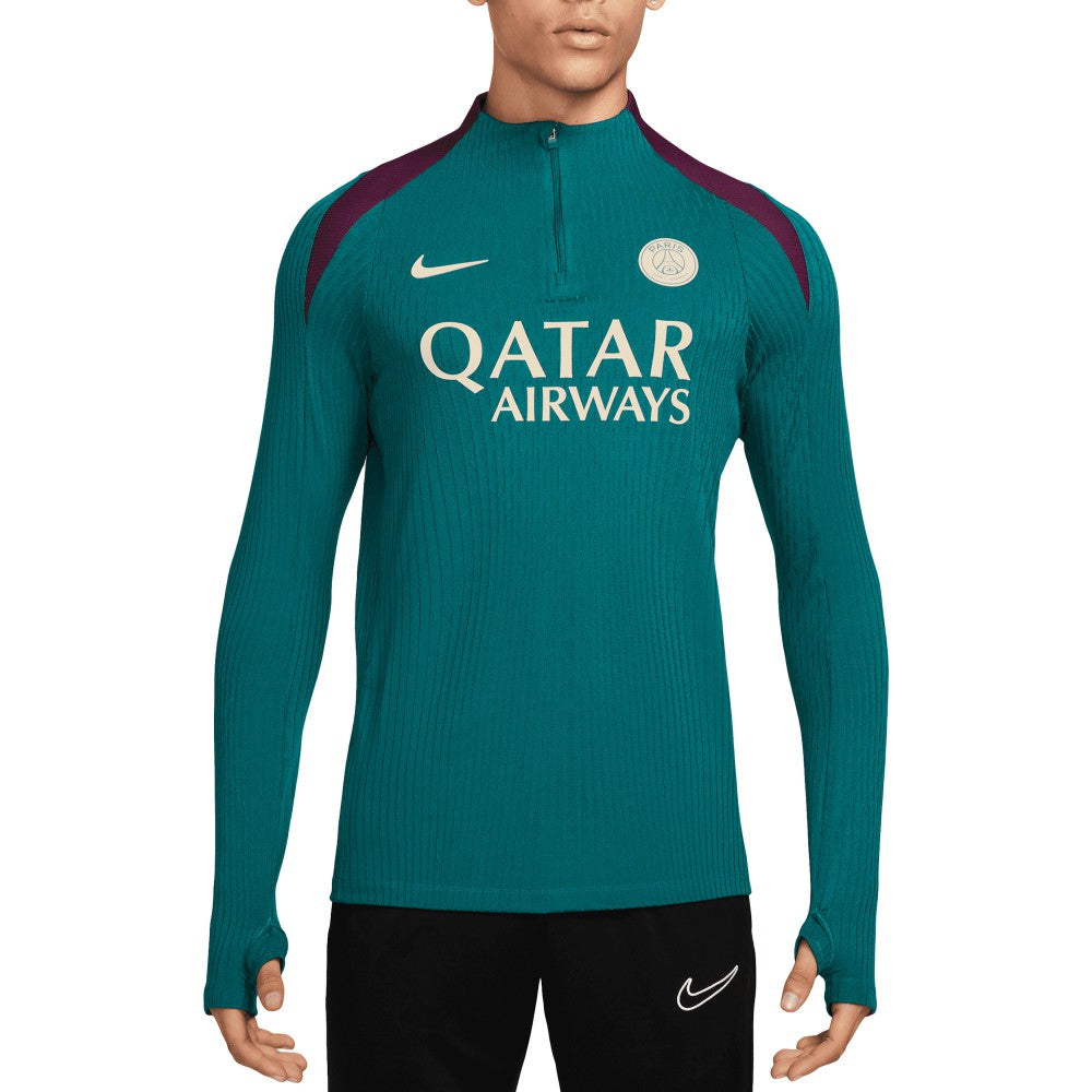 Paris Saint-Germain 2024/25 Advance Strike Drill Performance Quarter-Zip Top Teal | Nike Sale