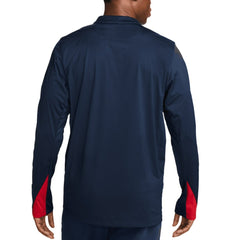 USMNT 2024 Strike Drill Performance Quarter-Zip Pullover Top Navy | Nike