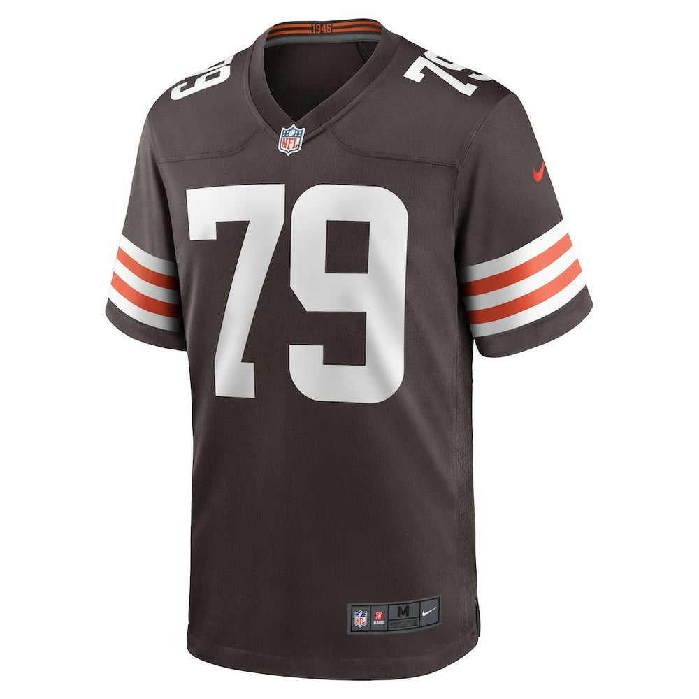 Dawand Jones Cleveland Browns Team Game Jersey Brown | Nike for Sale