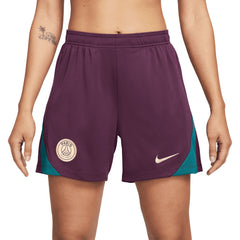 Paris Saint-Germain Women's 2024/25 Strike Performance Shorts Burgundy | Nike