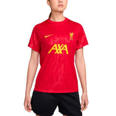 Liverpool Women's 2024/25 Academy Pro Pre-Match Top Red | Nike Online