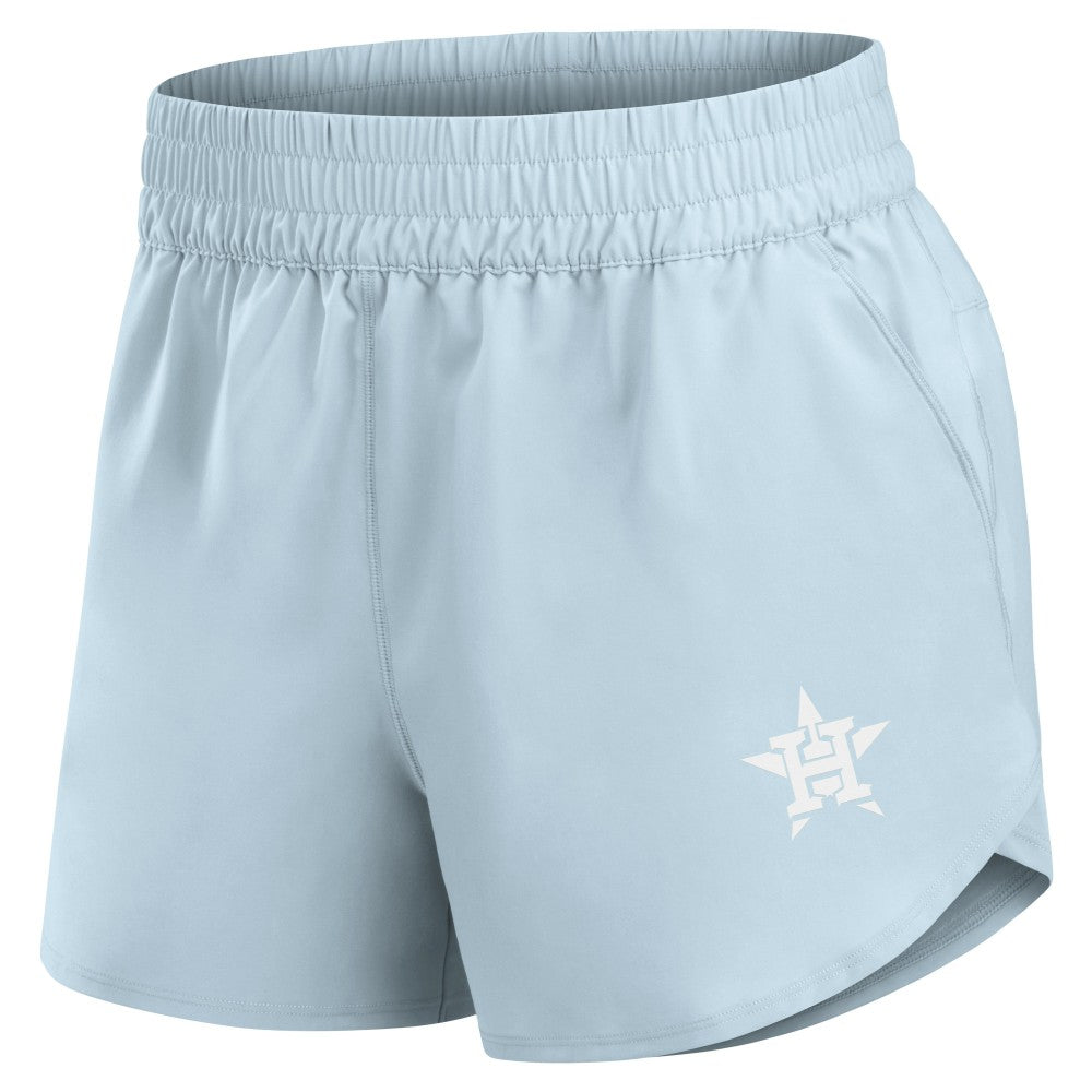 Houston Astros Fanatics Women's Studio Woven Vibe Shorts - MLB