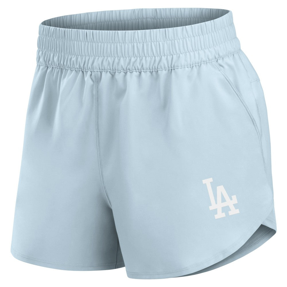 Los Angeles Dodgers Fanatics Women's Studio Woven Vibe Shorts - MLB