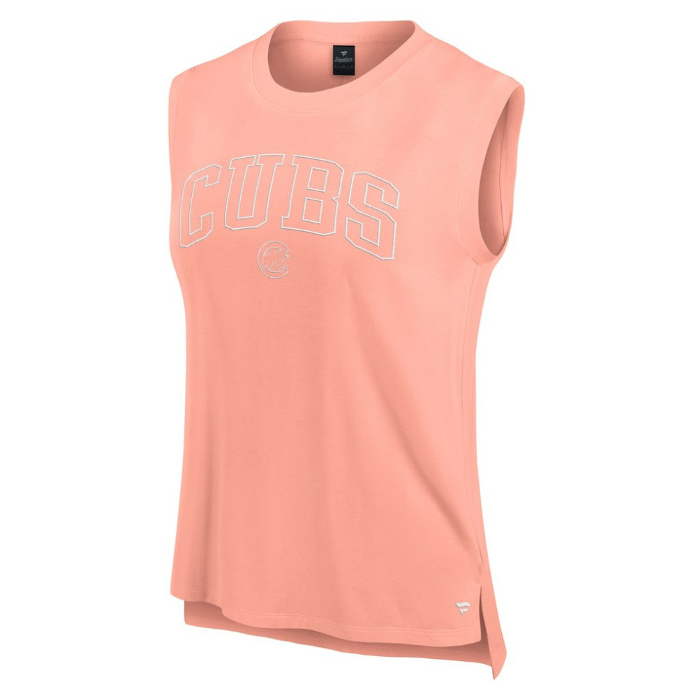 Chicago Cubs Fanatics Women's Studio Gym Tank Top - MLB