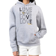 Pittsburgh Penguins G-III 4Her by Carl Banks Women's Hockey Love Fleece Pullover Hoodie - Gray - NHL