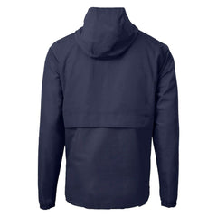 Chicago Bears Cutter & Buck Charter Eco Recycled Anorak Half-Zip Jacket Navy | NFL