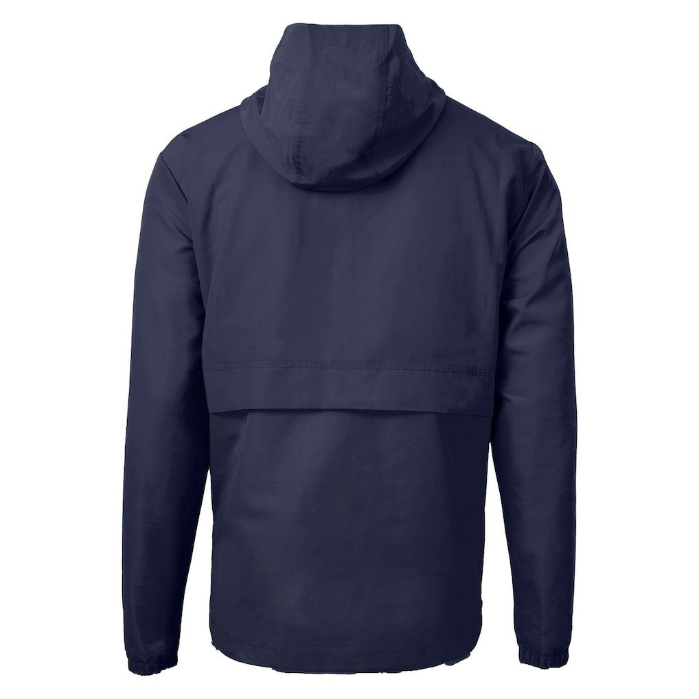 New York Giants Cutter & Buck Charter Eco Recycled Anorak Half-Zip Jacket Blue | NFL