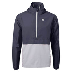 New York Giants Cutter & Buck Charter Eco Recycled Anorak Half-Zip Jacket Blue | NFL