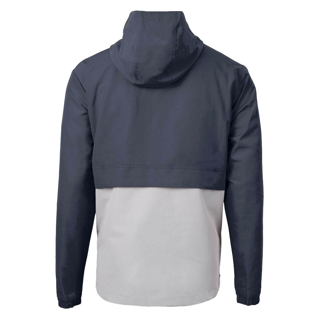 Seattle Seahawks Cutter & Buck Charter Eco Recycled Anorak Half-Zip Jacket Blue | NFL