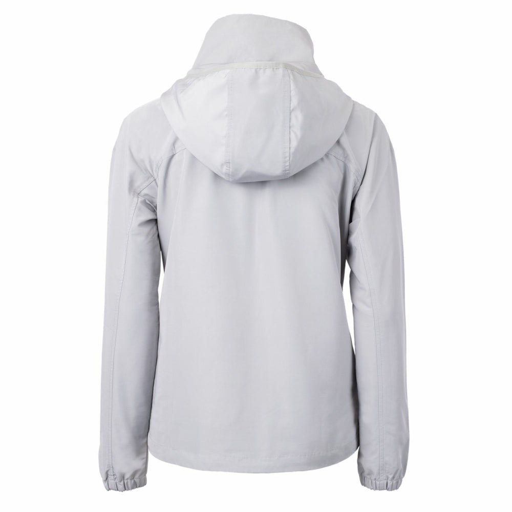 Detroit Lions Cutter & Buck Women's Charter Eco Recycled Full-Zip Jacket Gray | NFL