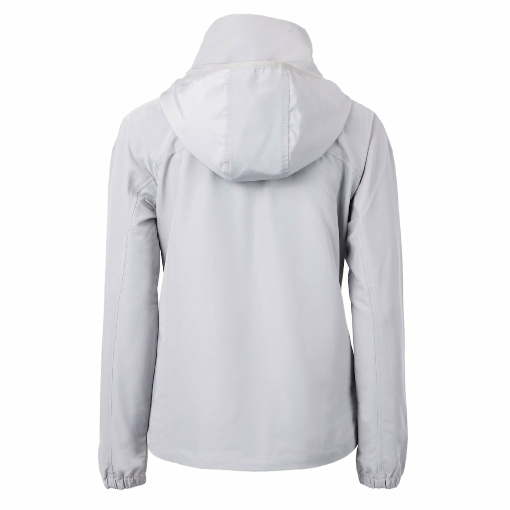 Kansas City Chiefs Cutter & Buck Women's Charter Eco Recycled Full-Zip Jacket Gray | NFL
