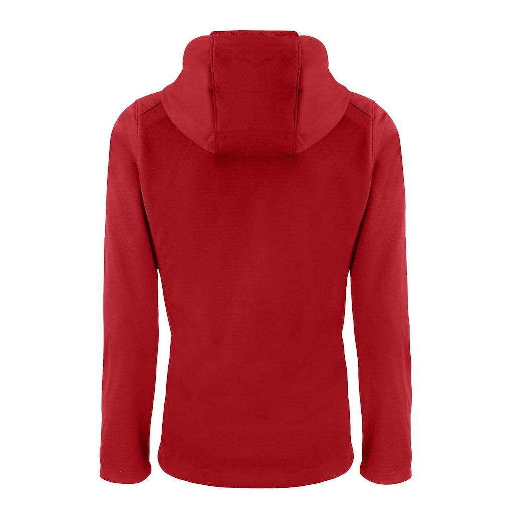 Atlanta Falcons Cutter & Buck Women's Evoke Eco Softshell Recycled Full-Zip Hooded Jacket Red | NFL