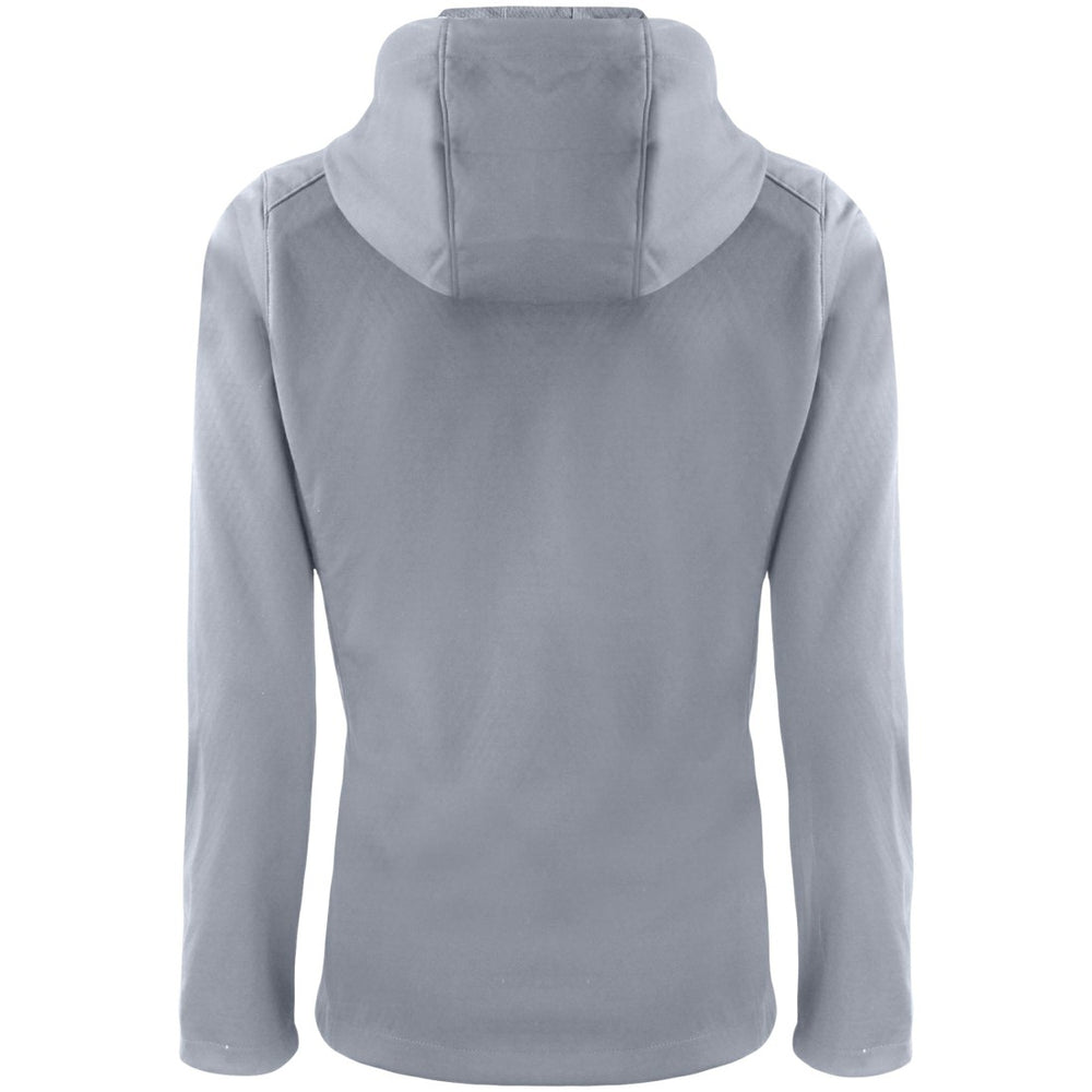 Detroit Lions Cutter & Buck Women's Evoke Eco Softshell Recycled Full-Zip Hooded Jacket Gray | NFL