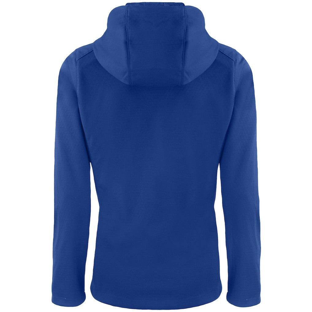 Indianapolis Colts Cutter & Buck Women's Evoke Eco Softshell Recycled Full-Zip Hooded Jacket Royal | NFL