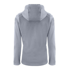 New Orleans Saints Cutter & Buck Women's Evoke Eco Softshell Recycled Full-Zip Hooded Jacket Gray | NFL