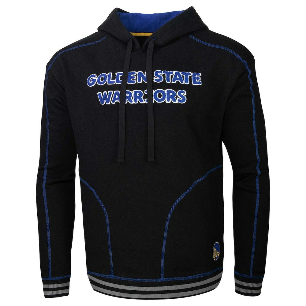 Golden State Warriors Stadium Essentials Baseline Pullover Hoodie Black - NBA